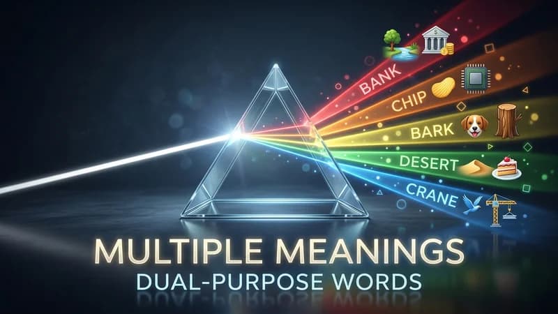 Multiple Meanings - English to Bengali Vocabulary Words
