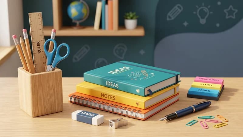 School & Office Items - English to Bengali Vocabulary Words