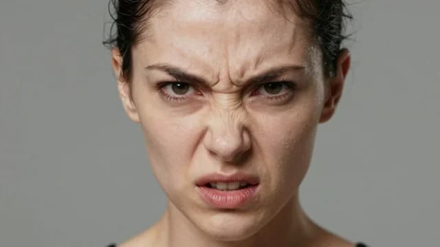 Anger visual illustration - Meaning in Italian (rabbia)