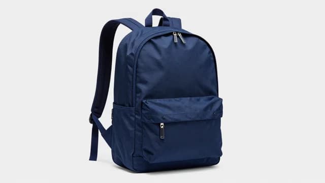 Backpack visual illustration - Meaning in Portuguese (mochila)