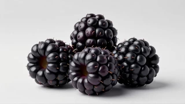 Blackberry visual illustration - Meaning in Japanese (ブラックベリー)