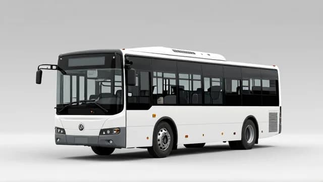 Bus visual illustration - Meaning in Spanish (autobús)