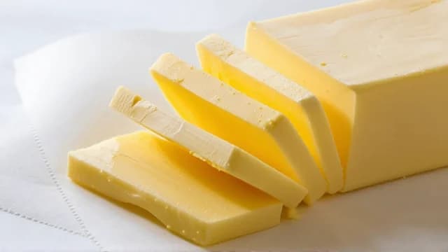 Butter visual illustration - Meaning in Bengali (মাখন)