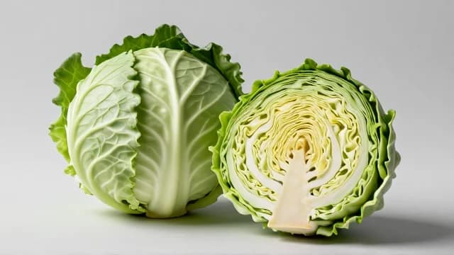 Cabbage visual illustration - Meaning in Turkish (lahana)
