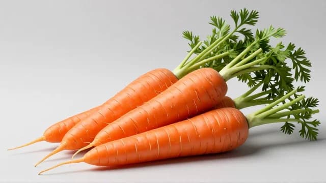 Carrot visual illustration - Meaning in Italian (carota)