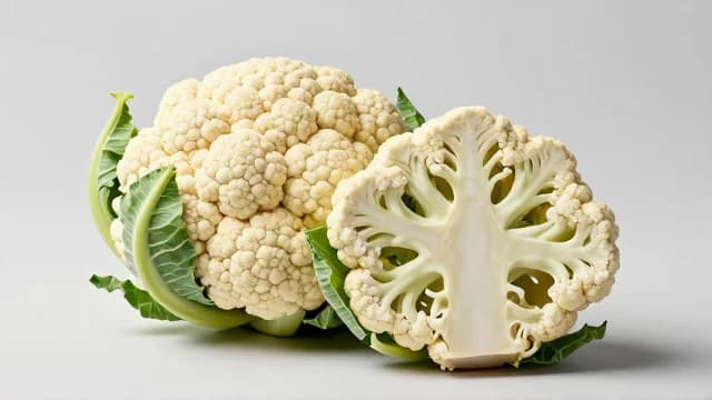 Cauliflower visual illustration - Meaning in German (Blumenkohl)