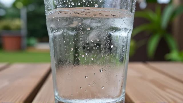 Condensation visual illustration - Meaning in German (Kondensation)