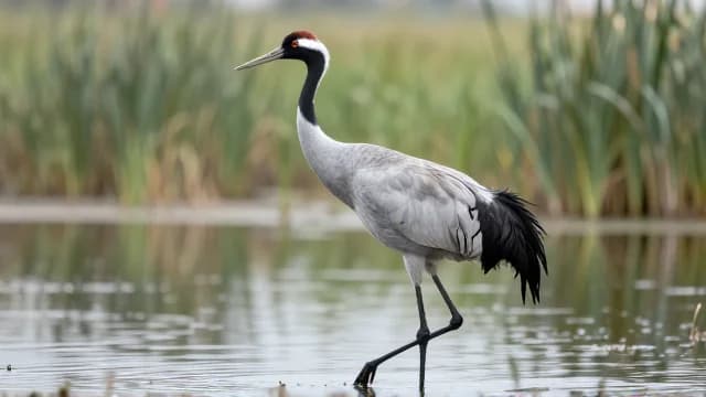 Crane visual illustration - Meaning in German (Kran)