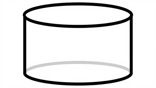 Cylinder visual illustration - Meaning in Turkish (silindir)