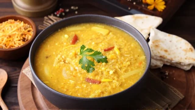 Dal visual illustration - Meaning in Bengali (ডাল)