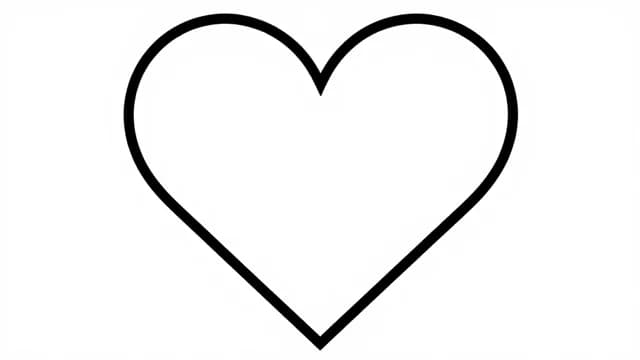 Heart visual illustration - Meaning in Turkish (kalp)