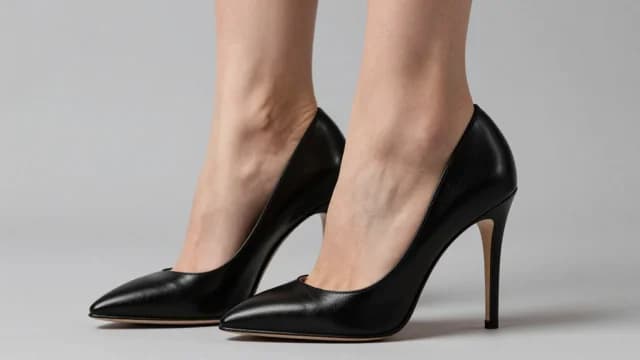 Heels visual illustration - Meaning in Bengali (গোড়ালি)