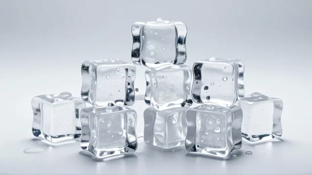 Ice visual illustration - Meaning in Turkish (buz)