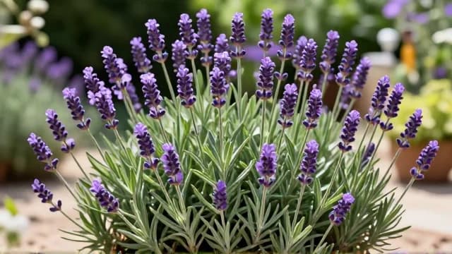 Lavender visual illustration - Meaning in Turkish (lavanta)