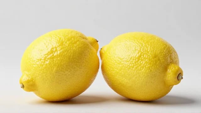 Lemon visual illustration - Meaning in German (Zitrone)