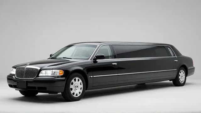 Limousine visual illustration - Meaning in Korean (리무진)