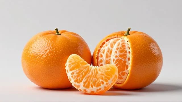 Mandarin visual illustration - Meaning in Spanish (mandarín)