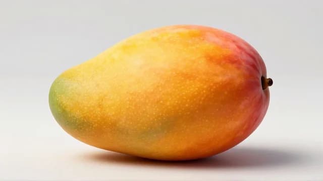 Mango visual illustration - Meaning in Urdu (آم)