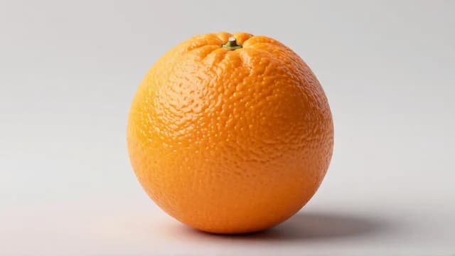 Orange visual illustration - Meaning in Turkish (portakal)