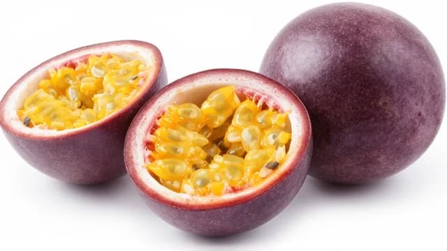 Passionfruit visual illustration - Meaning in Portuguese (maracujá)
