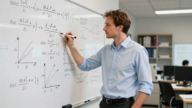 Physicist visual illustration - Meaning in French (physicien)