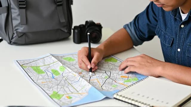 Plan visual illustration - Meaning in Portuguese (plano)