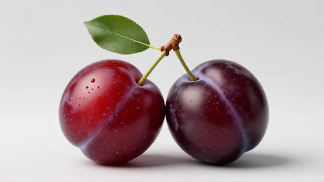 Plum visual illustration - Meaning in Urdu (آلو بخارا)