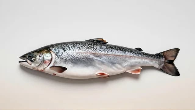 Salmon visual illustration - Meaning in Italian (salmone)