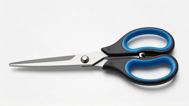 Scissors visual illustration - Meaning in Gujarati (કાતર)