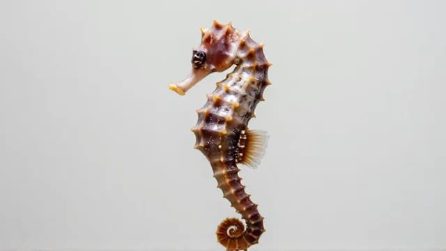 Seahorse visual illustration - Meaning in Italian (cavalluccio marino)