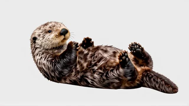 Seaotter visual illustration - Meaning in German (Seeotter)
