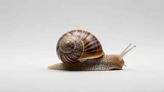 Snail visual illustration - Meaning in Urdu (گھونگھا)
