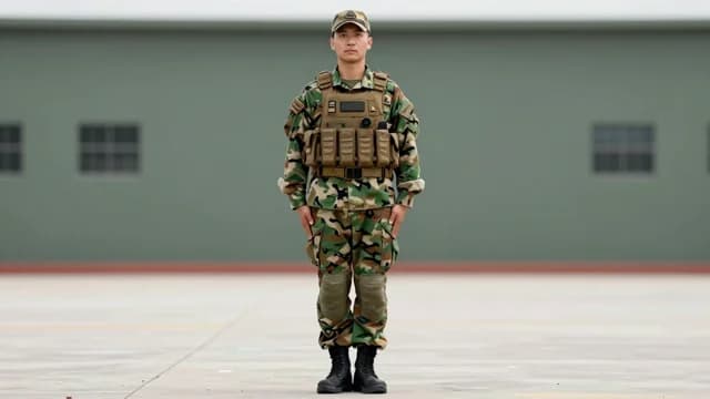 Soldier visual illustration - Meaning in German (Soldat)