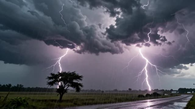 Stormy visual illustration - Meaning in Italian (burrascoso)