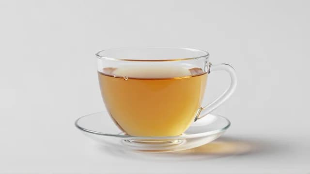 Tea visual illustration - Meaning in Italian (tè)