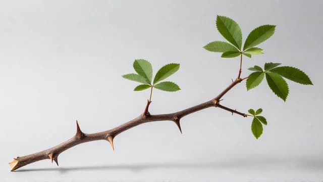 Thorn visual illustration - Meaning in Italian (spina)