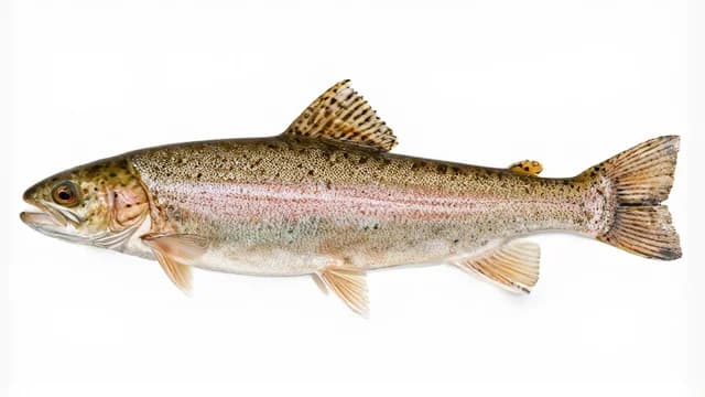 Trout visual illustration - Meaning in Italian (trota)