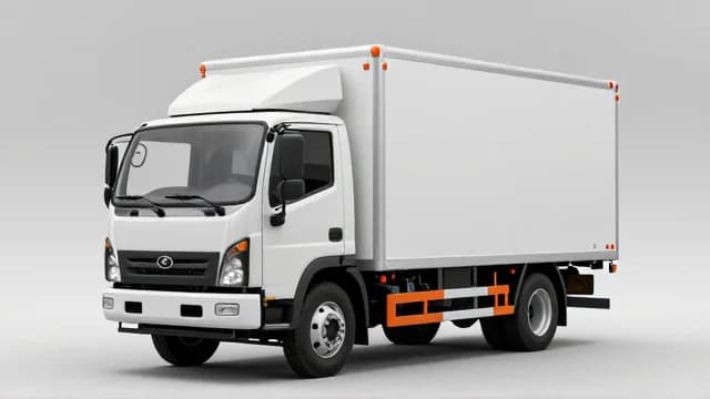 Truck visual illustration - Meaning in Tamil (லாரி)