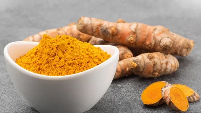 Turmeric visual illustration - Meaning in Marathi (हळद)
