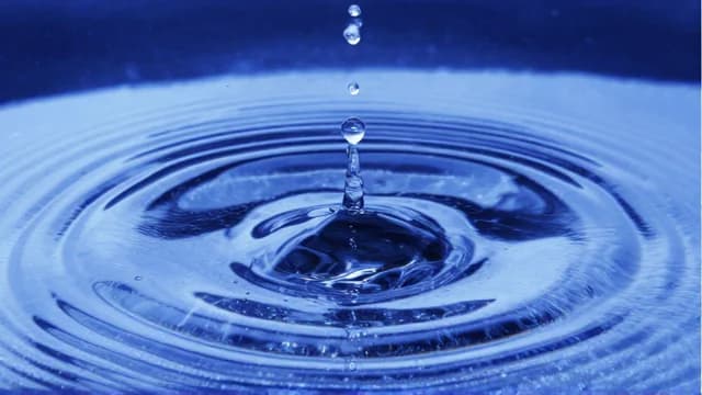 Water visual illustration - Meaning in German (Wasser)
