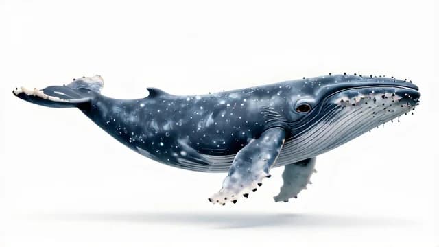 Whale visual illustration - Meaning in German (Wal)