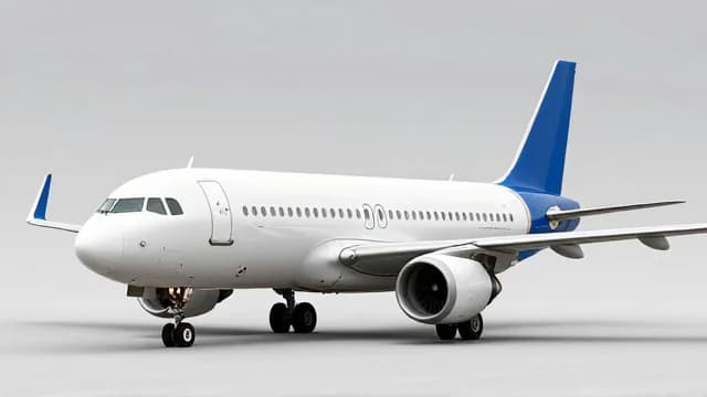 Aeroplane visual illustration - Meaning in Turkish (uçak)