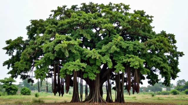 Banyan visual illustration - Meaning in Italian (banyan)