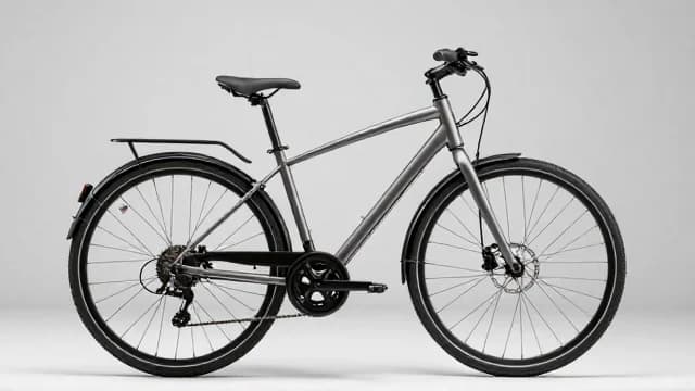 Bicycle visual illustration - Meaning in German (Fahrrad)