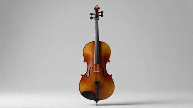 Cello visual illustration - Meaning in Gujarati (સેલો)