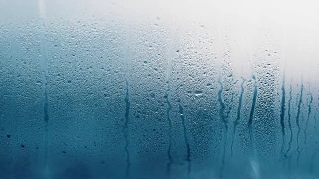 Humidity visual illustration - Meaning in Portuguese (umidade)