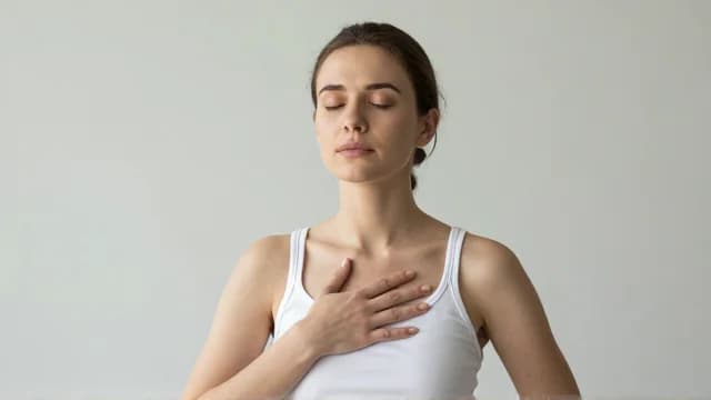 Inhale visual illustration - Meaning in Bengali (শ্বাস নেওয়া)
