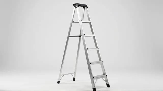 Ladder visual illustration - Meaning in German (Leiter)