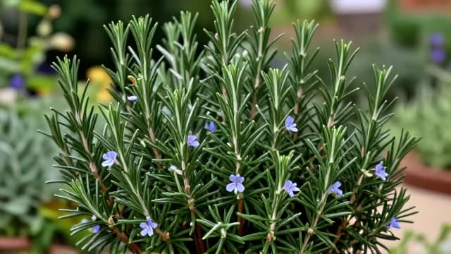 Rosemary visual illustration - Meaning in Italian (rosmarino)