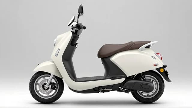 Scooter visual illustration - Meaning in German (Roller)